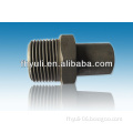 hydraulic carbon steel male/stainless steel galvanized pipe fitting